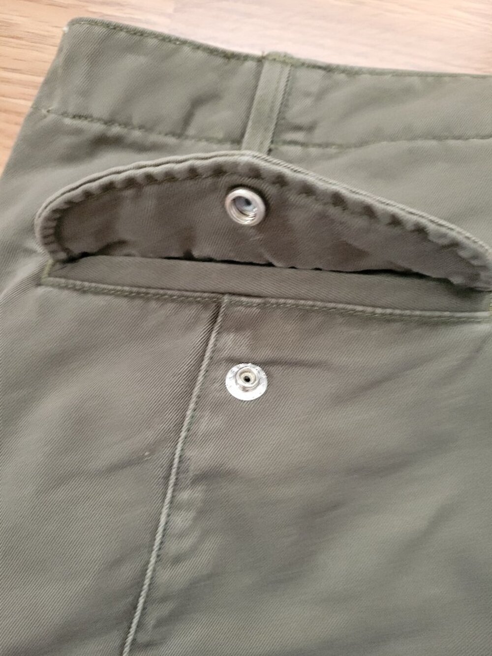 Citizens of Humanity Surplus Cargo Pants Size 26 Olive Green Utility Pants - Picture 10 of 12